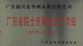 喜訊！華洲木業(yè)獲批建立廣東省院士專家（企業(yè)）工作站
